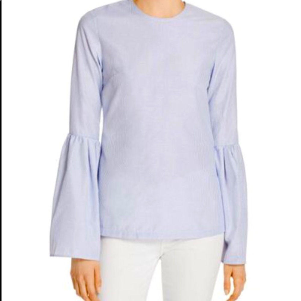 MLM Label Rhodes Top in Blue Strip (Size S)